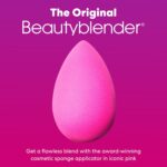 Beautyblender® | Original Pink Beauty Blender Makeup Sponge, Super-Soft Foam Easily Blends Foundations, Powders & Creams, Made in USA, Reusable, Washable, Streak Free Application, Vegan, Cruelty Free - Image 3