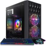 STGAubron Gaming PC Computer Desktop, Radeon RX 560 4G, Intel 10th Gen G5905 3.5G, 16G DDR4, 512G SSD, 600M WiFi, BT 5.0, RGB Fan x2, Windows 11 Home - Image 2