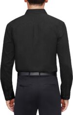 J.VER Men's Dress Shirts Stretch Stain Shield Long Sleeve Solid Formal Shirt Business Casual Button Down Shirts - Image 4