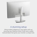 Dell S2722DC Monitor - 27-inch WQHD (2560x1440) 75Hz 4Ms Display, AMD FreeSync, Built in Speaker, USB Type-C Connectivity, Height/Pivot/Swivel/Tilt Adjust - Platinum Silver - Image 4