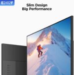 KOORUI 24-inch Computer Monitor Full HD 1920 x 1080p 100Hz VA Display 3000:1 Contrast Ratio with HDMI VGA, Three-Sided Slim Bezels, Freesync, 100 x 100 mm VESA Mountable, Ergonomic Tilt, Black - Image 3