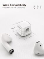 6 Pack Magnetic Cable Clips [Cable Smooth Adjustable] Cord Holder, Under Desk Cable Management, JOYROOM Adhesive Wire Holder Keeper Organizer for Home Office Desk Phone Car Wall Desktop Nightstand - Image 8