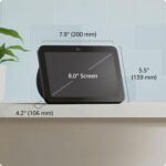Amazon Echo Show 8 (newest model), With Spatial Audio, Smart Home Hub, and Alexa, Glacier White - Image 4