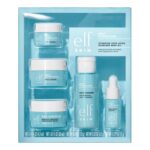 e.l.f. SKIN Holy Hydration! Hydrated Ever After Skincare Mini Kit, Cleanser, Makeup Remover, Moisturiser & Eye Cream For Hydrating Skin, Airplane-Friendly Sizes - Image 2