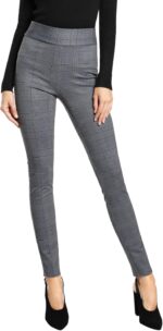 SweatyRocks Women's Casual Skinny Leggings Stretchy High Waisted Work Pants - Image 2