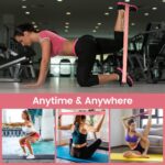 Resistance Bands for Working Out Exercise Loop Bands Workout Bands Set for Men Women Body Stretching, Crossfit Training, Home Workout, Physical Therapy, Booty Legs, Set of 5 - Image 8