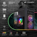 STGAubron Gaming PC Computer Desktop, Radeon RX 560 4G, Intel 10th Gen G5905 3.5G, 16G DDR4, 512G SSD, 600M WiFi, BT 5.0, RGB Fan x2, Windows 11 Home - Image 3