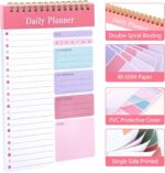 LABUK 10 Pack Daily To Do List Notebook 5" x 8" Daily Planner 30 Sheets Spiral to Do List Notebook for Classroom Office Plan Work Schedule Checklist - Image 4