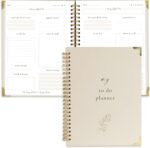 Beautiful To Do List Notebook - Aesthetic Daily Planner to Easily Organize Your Tasks And Boost Productivity - Stylish Undated Planner And School or Office Supplies For Women - Image 2