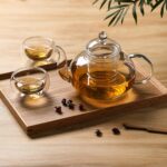 CNGLASS Glass Teapot Stovetop Safe,Clear Teapot with Removable Infuser 20.3 oz,Loose Leaf and Blooming Tea Maker - Image 9