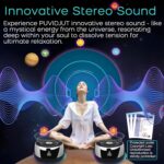 Sound Frequency Instruments,PUVIDJUT Meditation Tone TWS Machine- Solfeggio Bath Device for Yoga, Mindfulness, Singing Therapy System of Chakra and Stress 5 Tones Optional, 3 Timer Modes - Image 7