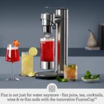Breville BCA800BSS InFizz Fusion Sparkling Water and Beverage Carbonator, CO2 Canister Not Included, Brushed Stainless Steel - Image 3