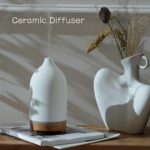 VIVITEST Ceramic Diffusers,Stone Essential Oil Diffuser, Ultrasonic Aromatherapy Diffusers for Home - Image 3