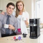 Single Serve Coffee Maker for K-Cup Pods & Ground Coffee, 6 to 14oz Brew Sizes, Strong Brew Option, Fast Brewing, Compact Design with Removable 40oz Reservoir, Travel Mug Friendly, Black - Image 6