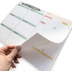 Weekly Planner Pad, 52 Letter Size Tear Off Sheets, 8.5” x 11” Undated Calendar Weekly Desk Planner Notepad, Daily Schedule Priorities To Do List for Week (Style 4) - Image 9