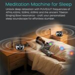 Sound Frequency Instruments,PUVIDJUT Meditation Tone TWS Machine- Solfeggio Bath Device for Yoga, Mindfulness, Singing Therapy System of Chakra and Stress 5 Tones Optional, 3 Timer Modes - Image 5