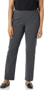 Briggs New York Women's Super Stretch Millennium Welt Pocket Pull on Career Pant (Average & Short & Tall Length) - Image 2