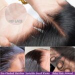 30 Inch13x6 Lace Front Wigs Human Hair 200 Density HD Transparent Lace Frontal Human Hair Wigs for Women Glueless Straight Wigs Human Hair Pre Plucked - Image 5
