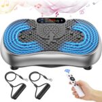 Vibration Plate Exercise Machine, 180 Speed Levels Vibration Plate for Lymphatic Drainage, Whole Body Workout Vibrating Fitness Platform, Effective for Weight Loss, Shaping, Toning & Wellness - Image 2