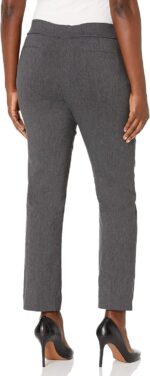 Briggs New York Women's Super Stretch Millennium Welt Pocket Pull on Career Pant (Average & Short & Tall Length) - Image 3