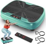 Vibration Plate Fitness Platform Exercise Machine - Vibrating Shaking Full Body Shaker Workout Fitness Platform Vibration Plate for Home Gym - Image 2