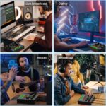 Podcast Equipment Bundle for 2, Audio Interface with Voice Changer Condenser Microphones for Gamer, All-in-One Audio Mixer Perfect for Live Streaming, Singing, YouTube, Gaming - Image 8