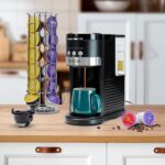 Single Serve Coffee Maker for K-Cup Pods & Ground Coffee, 6 to 14oz Brew Sizes, Strong Brew Option, Fast Brewing, Compact Design with Removable 40oz Reservoir, Travel Mug Friendly, Black - Image 3
