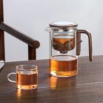 Enchanti Tea Pot, Magic Witchcraft Enchanted Glass Teapot with Strainer -600ML - Image 4