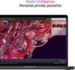 Apple 2024 MacBook Pro Laptop with M4 chip with 10‑core CPU and 10‑core GPU: Built for Apple Intelligence, 14.2-inch Liquid Retina XDR Display, 16GB Unified Memory, 512GB SSD Storage; Space Black - Image 5