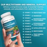 Dr. Berg Whole Food Multivitamin with Minerals - Daily Multivitamin for Men and Women - Includes Premium Whole Food Fruits and Vegetable Blend with Folate, Alpha-lipoic Acid and More - 60 Capsules - Image 7