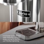 aarke Carbonator lll with CO2 Cylinder - Sparkling & Carbonation Water Machine, Stainless Steel with PET BPA-Free Reusable Bottle Volume 800 mL (Stainless Steel) - Image 3