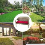 59 inch Waterproof Indoor/Outdoor Garden Bench Seat Cushions,Thicken Patio Bench Soft Rocking Chairs Pad Lounger Seat for Porch Wicker Loveseat Settee (59x19.6x3.9 inch,Navy - Image 8