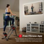 Sunny Health & Fitness Stair Stepper w/Handlebar, Extended Step Range Climber Machine for Legs, Core and Glute Workouts, Connection with Free SunnyFit® App - Image 5