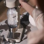 aarke Carbonator lll - Sparkling & Carbonation Water Machine, Stainless Steel with PET BPA-Free Reusable Bottle Volume 800 mL (Sand) - Image 5
