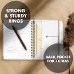 Beautiful To Do List Notebook - Aesthetic Daily Planner to Easily Organize Your Tasks And Boost Productivity - Stylish Undated Planner And School or Office Supplies For Women - Image 8
