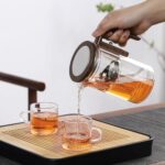 Enchanti Tea Pot, Magic Witchcraft Enchanted Glass Teapot with Strainer -600ML - Image 6