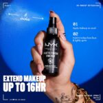 NYX PROFESSIONAL MAKEUP Makeup Setting Spray - Matte Finish, Long-Lasting Face Mist for up to 16HR Wear, Vegan Formula - Image 5