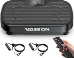 Vibration Plate Exercise Machine, Power Vibrating Shake Platform for Lymphatic Drainage, Whole Body Vibrate Waver Fitness, Full Body Shaking Board for Home Workouts, Weight Loss, Women - Image 2