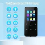 144GB MP3 Player - Music Player with Bluetooth 5.2 HiFi Sound Shuffle Single Loop FM Radio Built-in HD Speaker Voice Recorder Mini Design Ideal for Sport - Image 4