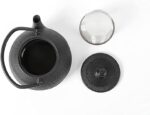 HAWOK Cast Iron Teapot with Stainless Steel Infuser (600ml/20oz) - Image 5