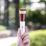 DUcare Foundation Brush,Flat Top Kabuki Brush Synthetic Professional Makeup Brush Liquid Blending Mineral Powder Buffing Stippling Makeup Tools, Rose Golden/White - Image 6
