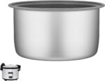 CUCKOO CR-3032 30-Cup (Uncooked) / 60-Cup (Cooked) Large Capacity Commercial Rice Cooker & Warmer with Nonstick Inner Pot, Switch Press (Silver/Black) - Image 11
