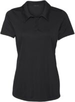 Women's Dry-Fit Golf Polo Shirts 3-Button Golf Polo's in 20 Colors XS-3XL Shirt - Image 2