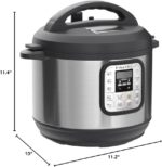 Instant Pot Duo 7-in-1 Mini Electric Pressure Cooker, Slow Rice Cooker, Steamer, Sauté, Yogurt Maker, Warmer & Sterilizer, Includes Free App with over 1900 Recipes, Stainless Steel, 3 Quart - Image 12