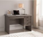 Executive Office Desk，3-Drawer File Cabinet Modern Professional Desk for Executive, Remote Work, Study - Image 2