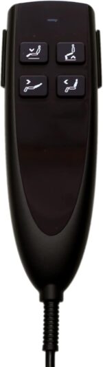 Uetmulik 4 Button 5 Pin Prong Lift Chairs Power Recliners Remote Hand Control Handset Model HS.13.04.01A Replacement - Image 7