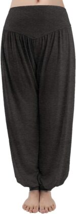 fitglam Women's Harem Pants Yoga Hippie Boho Beach Pants Summer Baggy Joggers Plus Size - Image 3
