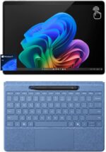 Microsoft Surface Pro 11 Bundle, 2-in-1 Tablet with Flex Keyboard and Slim Pen, Copilot+ PC, 13" Touchscreen OLED Display, Snapdragon X Elite (12 Core), 32GB RAM, 1TB SSD, Windows 11 Pro, Platinum - Image 2