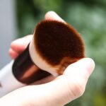 DUcare Foundation Brush,Flat Top Kabuki Brush Synthetic Professional Makeup Brush Liquid Blending Mineral Powder Buffing Stippling Makeup Tools, Rose Golden/White - Image 3