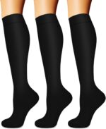 Compression Socks for Women & Men (3 pairs) - Best Support for Nurses, Running, Hiking, Recovery & Flight Socks - Image 2